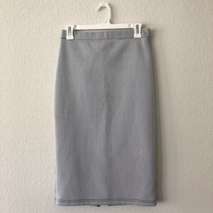 Topshop super shaping skirt with slit sexy casual